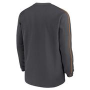 Tennessee Nike Sideline Coach Long Sleeve Crew Top